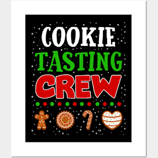 Funny Xmas COOKIE TASTING CREW Christmas Cute Posters and Art